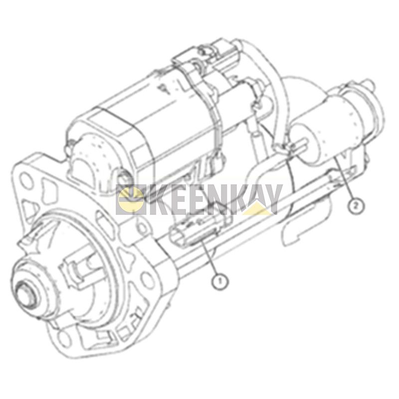 488-2807 Genuine Starter Motor for C7.1 CAT320D2 CAT323D2L